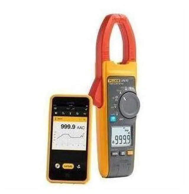 Main image of Fluke 376FC AC/DC Clamp Meter with iFlex For Industrial/Commercial Electricians, VFD Low Pass Filter For Accurate Measurements, Inrush Measurements, Bluetooth Connectivity For Remote Measurements