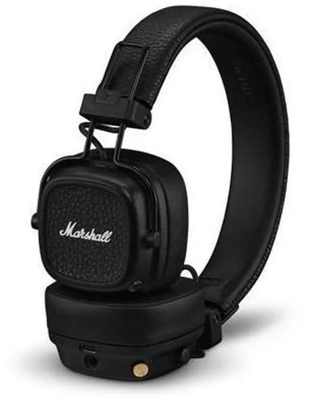 Alt view image 5 of 5 - Marshall MAJOR5BTBLK Major V Wireless On-Ear Headphones - Black