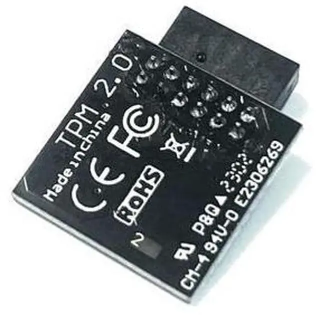 Alt view image 3 of 5 - TPM2.0 Module TPM SPI 12Pin Module with SLB9670 for MSI PRO B550M-VC WiFi,B550-VC,B650-VC WIF,B650-S,B650-P WiFi,B650M-A,B650M-A,B650M-P,B650-A,B650M-X for MS-4462