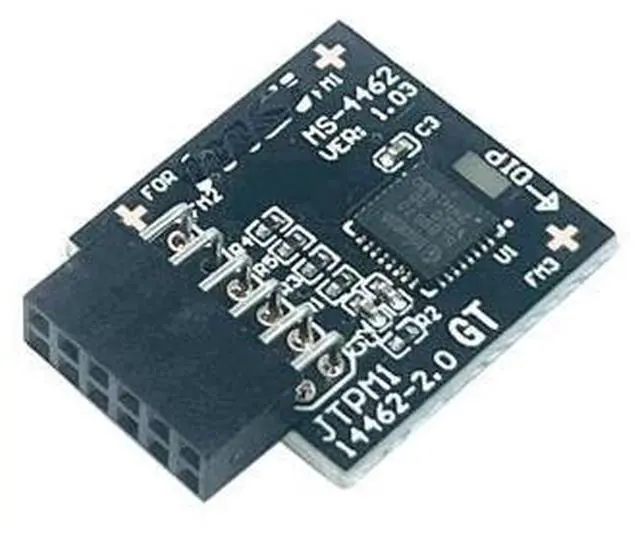 Main image of TPM2.0 Module TPM SPI 12Pin Module with SLB9670 for MSI PRO B550M-VC WiFi,B550-VC,B650-VC WIF,B650-S,B650-P WiFi,B650M-A,B650M-A,B650M-P,B650-A,B650M-X for MS-4462
