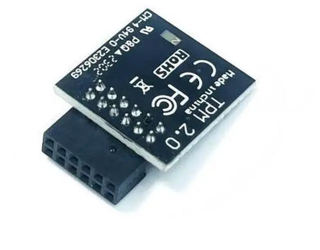 Alt view image 5 of 5 - TPM2.0 Module TPM SPI 12Pin Module with SLB9670 for MSI PRO B550M-VC WiFi,B550-VC,B650-VC WIF,B650-S,B650-P WiFi,B650M-A,B650M-A,B650M-P,B650-A,B650M-X for MS-4462