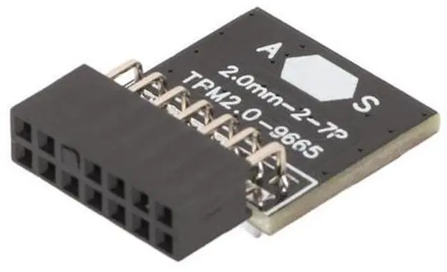 Alt view image 4 of 6 - TPM 2.0 Module with 14 Pin, TPM 2.0 Encryption Security Module for ASUS Motherboard Compatible with Win11
