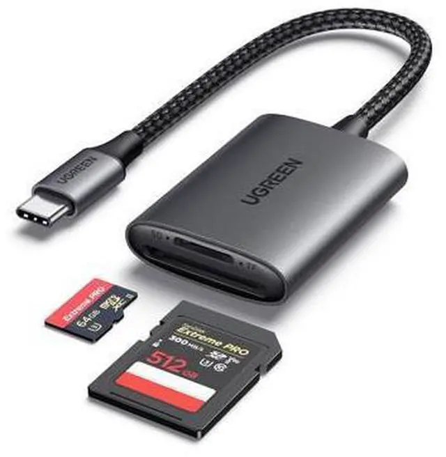 Main image of USB C SD 4.0 Card Reader, UHS-II Micro SD Card Reader Memory Card Reader Fast for SD Micro SD SDXC SDHC UHS-II & UHS-I Cards for iPhone 16/15 Pro Max MacBook Laptop Tablet Smartphone Android