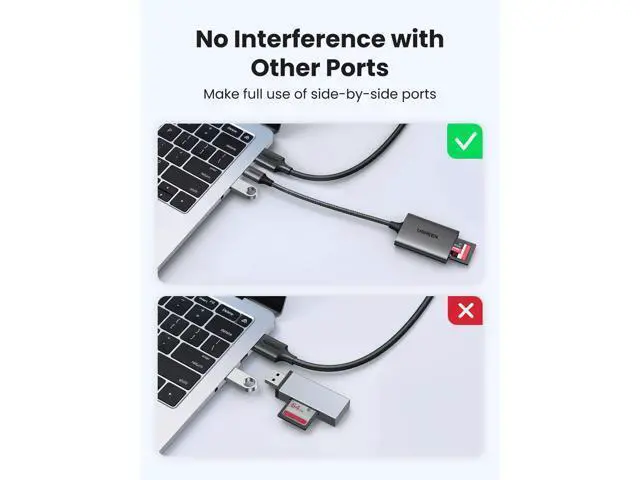 Alt view image 7 of 7 - USB C SD 4.0 Card Reader, UHS-II Micro SD Card Reader Memory Card Reader Fast for SD Micro SD SDXC SDHC UHS-II & UHS-I Cards for iPhone 16/15 Pro Max MacBook Laptop Tablet Smartphone Android