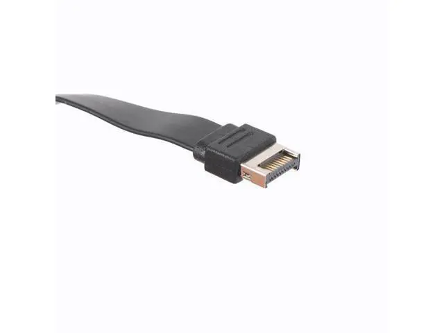 Alt view image 7 of 7 - 5.25 Inch Front Panel USB Hub, Internal USB Hub with 20Gbps USB3.2 Gen2 USB C and USB A Ports, USB Type E Key A 19 Pin Header, Optical Drive Extension Panel for PC