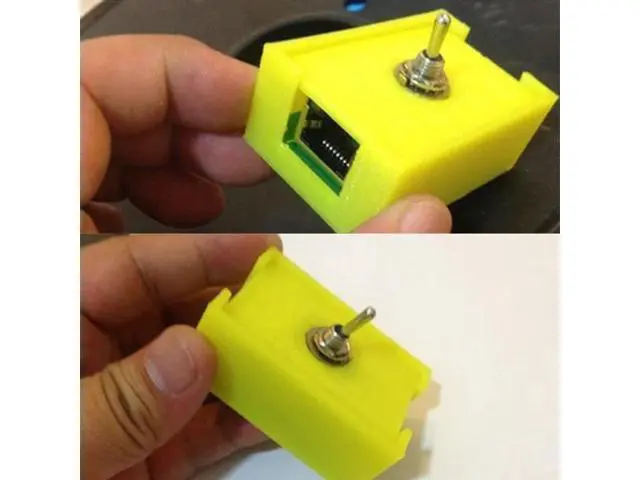 Alt view image 4 of 4 - cable switch switch RJ45 switch Twisted pair cable Anti-theft line control