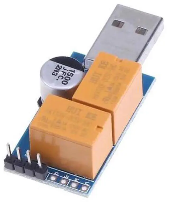 Alt view image 6 of 6 - USB WatchDog Card Double Relay 24H Blue Screen Unattended Automatic Restart For 24H PC Server Computer Gaming Mining Miner