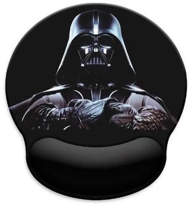 Main image of Black Mouse Pad with Wrist Rest,Non-Slip Rubber Base for Comfortable Gaming Mousepad - Ergonomic Mouse Pad with Wrist Support Suitable for Laptop Desktop and Work, Office Desk Accessory