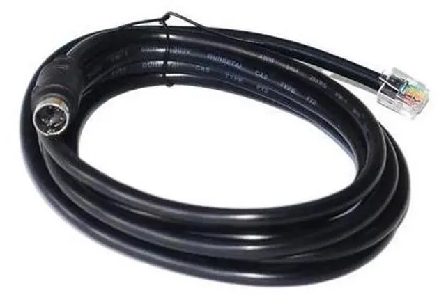 Main image of 2M MINI DIN 6PIN TO RJ12 6P6C CONNECTOR CABLE FOR FANATEC PEDALS/SHIFTERS TO FANATEC WHEELS KABLE PS/2 TO RJ12 6PIN CABLE 1M Length