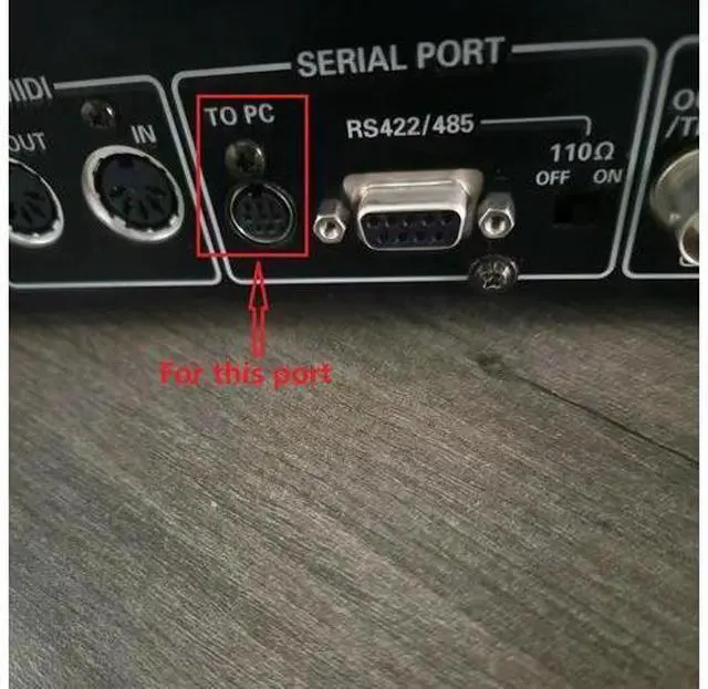 Alt view image 6 of 6 - FTDI FT232RL USB TO MINI DIN 8 PIN MD8 MALE ADAPTER RS232 SERIAL COMMUNICATION CABLE FOR PANASONIC RAMSA WR-DA7 TO PC PORT KABLE (DB9 TO M LengthD8 (NO CHIP)) 0.8M Length(1.8M Length)