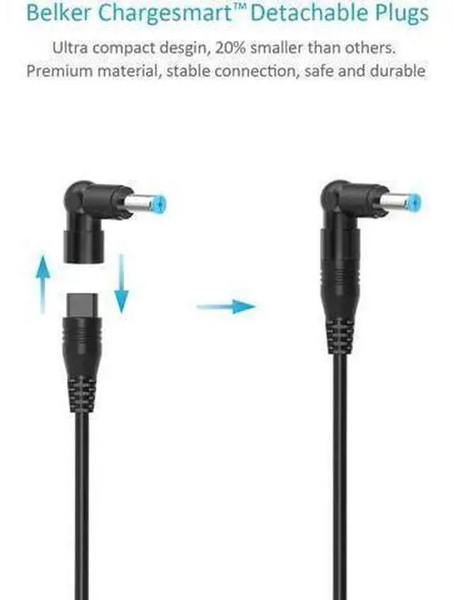 Alt view image 2 of 7 - 90w Universal Laptop Charger AC Adapter for Hp Toshiba IBM Sony Fujitsu Gateway Notebook Ultrabook with 5V 2.4A Fast Charging USB Port