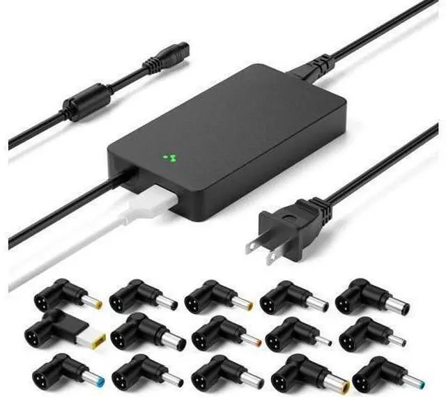 Alt view image 6 of 7 - 90w Universal Laptop Charger AC Adapter for Hp Toshiba IBM Sony Fujitsu Gateway Notebook Ultrabook with 5V 2.4A Fast Charging USB Port