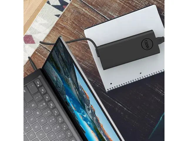 Alt view image 7 of 7 - New 130W 4.5mm AC Adapter Laptop Charger Replacement for XPS 15 9570 7590 9560 9550 Precision 5520 5540 5510 5530 M3800 M2800 HA130PM130 DA130PM130 0V363H 06TTY6 0RN7NW Power Supply Cord