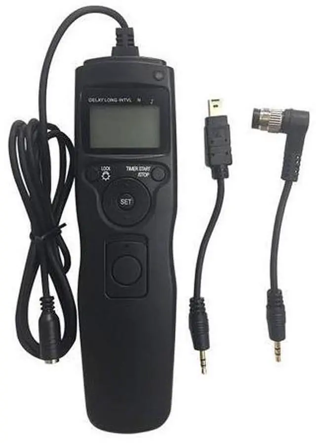 Main image of JNORSEN Digital Timer Remote Control,Timing Shutter Release, Wired Timer Remote Shutter, Camera Controller, Compatible with Nikon D90,D7100,D800,D7000,D600,D510