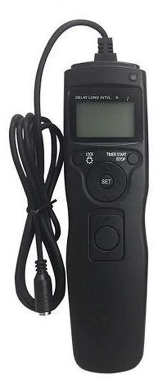 Alt view image 2 of 5 - JNORSEN Digital Timer Remote Control,Timing Shutter Release, Wired Timer Remote Shutter, Camera Controller, Compatible with Nikon D90,D7100,D800,D7000,D600,D510