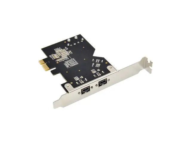 Alt view image 4 of 4 - PCIe to 3-Port 1394B FireWire Card Texas Instruments Chip, 1394B (FireWire 800), for Video Capture Cards