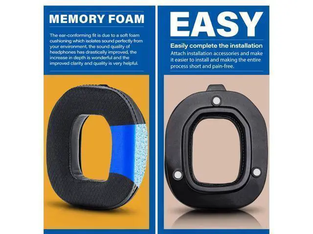 Alt view image 3 of 5 - A50 Mod Kit Gen 3 - Cooling Gel Earpads Compatible with Astro A50 Gen 3 Headset I Ear Pads/Headband/Replacement Ear Cushions/Microphone Foam - Not Suitable for A50 Gen 4 (Breathable Mesh)