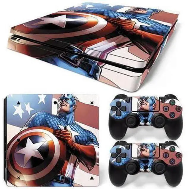 Main image of Skin Sticker Protective Film for Slim PS4 PS4Slim Console Controller Accessorie GamePad Cover(TN-PS4Slim-0335)