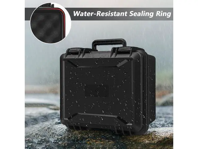 Alt view image 5 of 7 - 11 Inch Foam Case with Customizable Foam for Test Instruments, Camera Accessories, Equipment, Electronics, and Tools & More 11.4 x 9.8 x 5.7 Inches