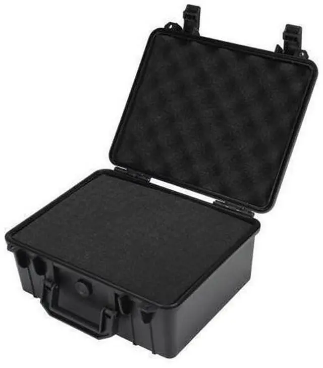 Main image of 11in x 8in x 5in Waterproof Hard Case with Customizable Pluck Foam Interior for Test Instruments Compact Cameras and Tools
