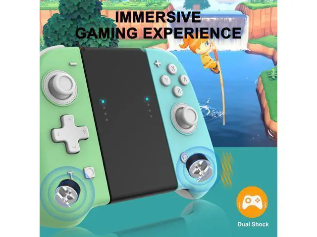 Alt view image 6 of 7 - Wireless Controller For Nintendo Switch Wireless Joy-con Controller Auto-Fire Wake Up Bluetooth Gamepad For Nintendo Switch Joystick Controls Gamepad