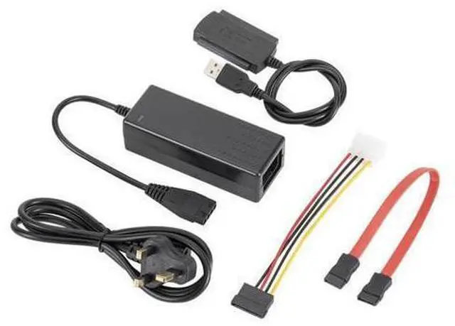 Main image of Converter Cable Reliable Plug Play Stable USB 2.0 To SATA PATA IDE 2.5 3.5 Hard Disk Adapter Cable for Computers(UK)