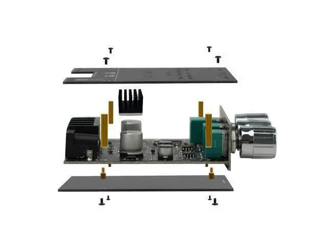 Alt view image 7 of 7 - JR-502MT 2.0 Dual-Channel Amplifier Board, Car Bluetooth 5.0 Power Amplifier Board, 50W+50W HiFi Stereo High & Low Tone Adjustable Module, DC12-24V Stereo AMP Module for Car DIY Speakers.