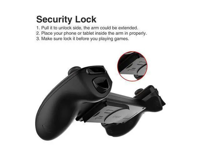 Alt view image 3 of 6 - iPEGA PG-9083S Gamepad Wireless Game Controller Joystick for iOS Android Phone Tablet TV Box for Nintendo Switch