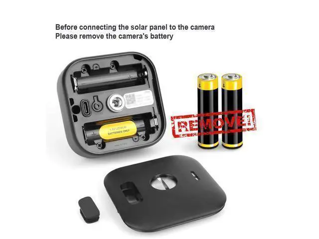 Alt view image 4 of 7 - Solar Panel for Blink Camera, Solar Panel 4W Compatible with Blink Outdoor 4 (4th Gen) Camera, Solar Charger for Camera Outdoor with 13.12Ft Outdoor Power Cable, Adjustable Mount, IP65 Waterproof