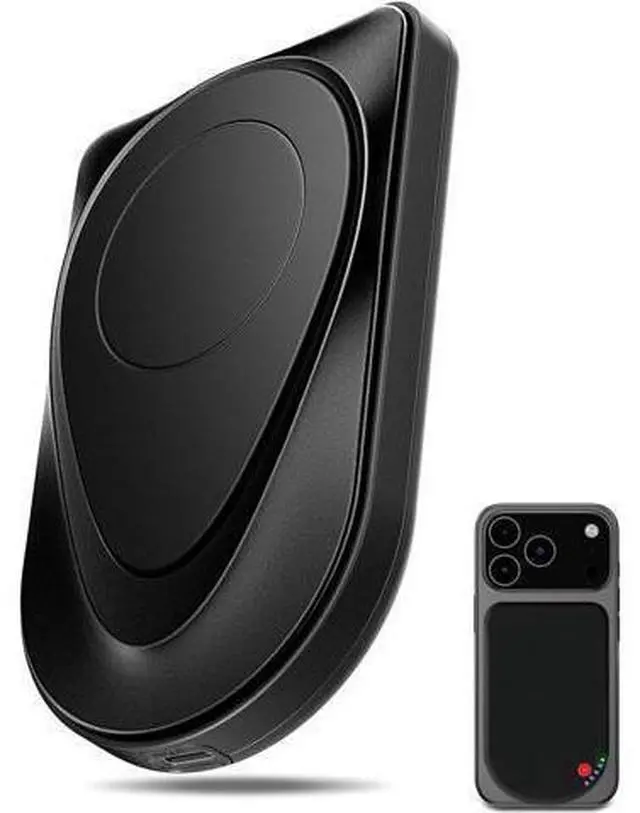 Main image of Magnetic Portable Charger 10000mAh Wireless Power Bank USB-C Cable MagSafe-Compatible Battery Portable Charger Power Bank for iPhone 17/16/15/14/13/12 Series AirPods Android (Black)