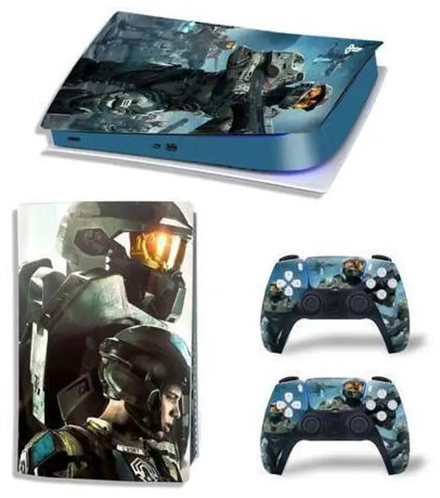 Main image of Star Wars PS5 Digital Edition Skin Sticker Decal for PS5Console and 2 Controllers PS5 Skin Sticker Vinyl Film(TN-PS5Digital-4709)