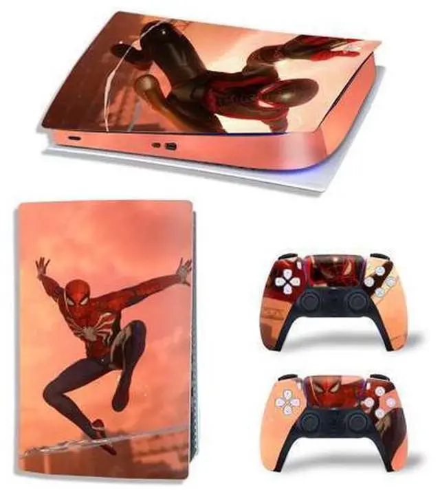 Main image of PS5 Digital Edition Skin Sticker Decal for PS5Console 2 Controllers PS5 Skin Sticker Vinyl(TN-PS5Digital-6422)