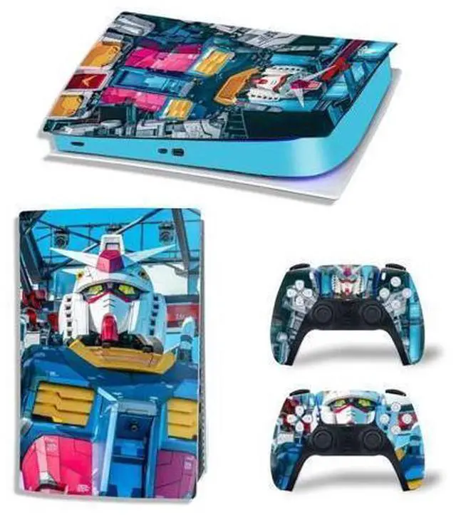 Main image of Vinyl Protective Film PS5 Digital Edition Skin Sticker Decal Para for PS5Console 2 Controllers PS5 Skin Sticker(TN-PS5Digital-3963)