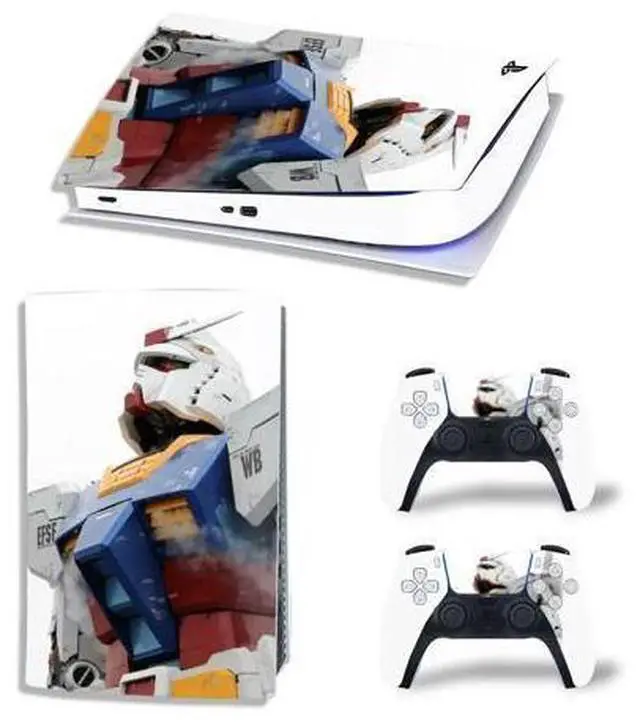 Main image of Vinyl Protective Film PS5 Digital Edition Skin Sticker Decal Para for PS5Console 2 Controllers PS5 Skin Sticker(TN-PS5Digital-3975)