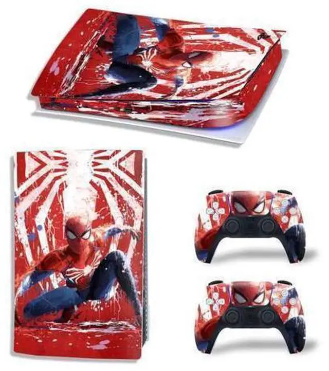 Main image of PS5 Digital Edition Skin Sticker Decal for PS5Console 2 Controllers PS5 Skin Sticker Vinyl(TN-PS5Digital-6412)