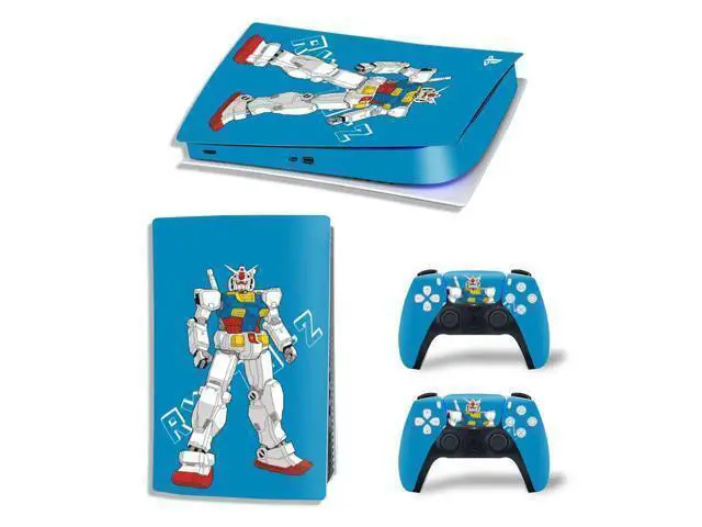 Main image of Vinyl Protective Film PS5 Digital Edition Skin Sticker Decal Para for PS5Console 2 Controllers PS5 Skin Sticker(TN-PS5Digital-3977)
