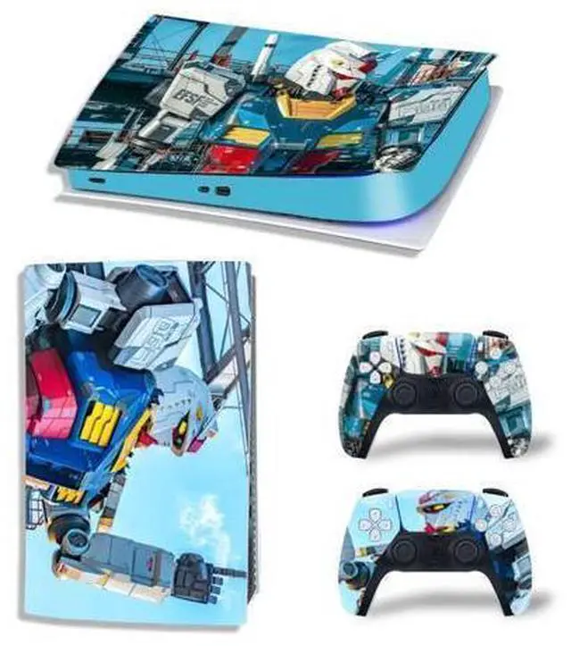 Main image of Vinyl Protective Film PS5 Digital Edition Skin Sticker Decal Para for PS5Console 2 Controllers PS5 Skin Sticker(TN-PS5Digital-3969)