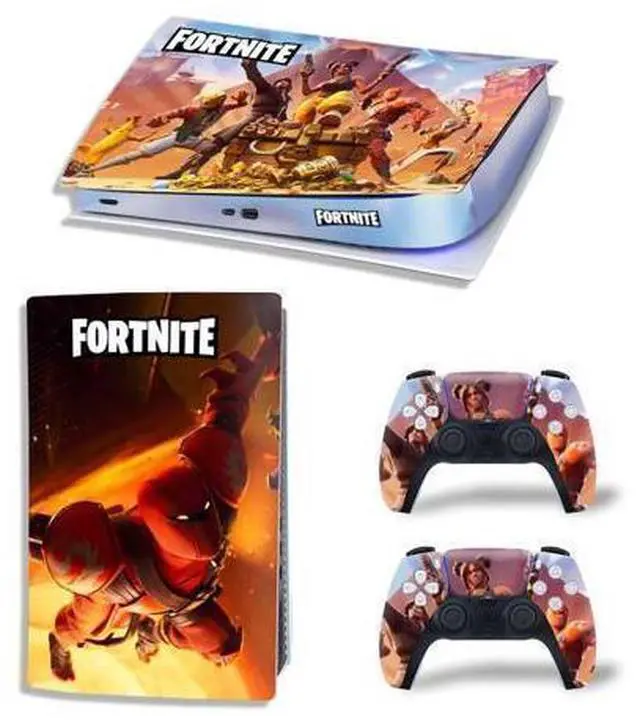 Main image of Deadpool PS5 Digital Edition Skin Sticker Decal for PS5Console and 2 Controllers PS5 Skin Sticker Vinyl(TN-PS5Digital-4804)