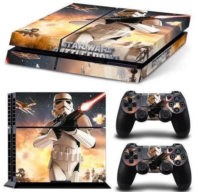 Main image of Star Wars Vinyl Game Console Skin Sticker for PS4 PS 4 Controller GamePad Printing Full Protective Film Para (TN-PS4-8034)