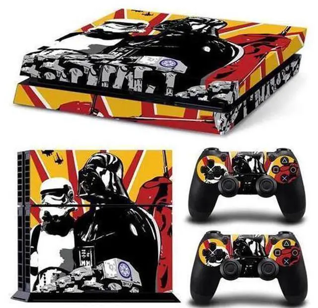 Main image of Star Wars Vinyl Game Console Skin Sticker for PS4 PS 4 Controller GamePad Printing Full Protective Film Para (TN-PS4-8033)