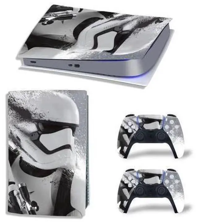 Main image of Star Wars PS5 Digital Edition Skin Sticker Decal for PS5Console and 2 Controllers PS5 Skin Sticker Vinyl Film(TN-PS5Digital-4722)
