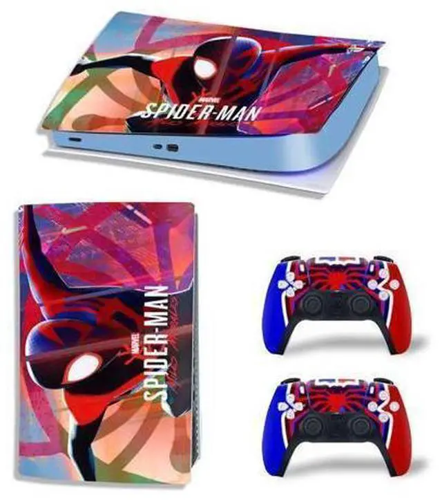 Main image of PS5 Digital Edition Skin Sticker Decal for PS5Console and 2 Controllers PS5 Skin Sticker Vinyl(TN-PS5Digital-4284)