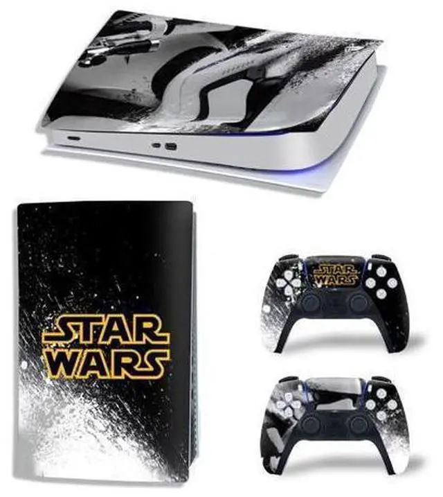 Main image of Star Wars PS5 Digital Edition Skin Sticker Decal for PS5Console and 2 Controllers PS5 Skin Sticker Vinyl Film(TN-PS5Digital-4704)