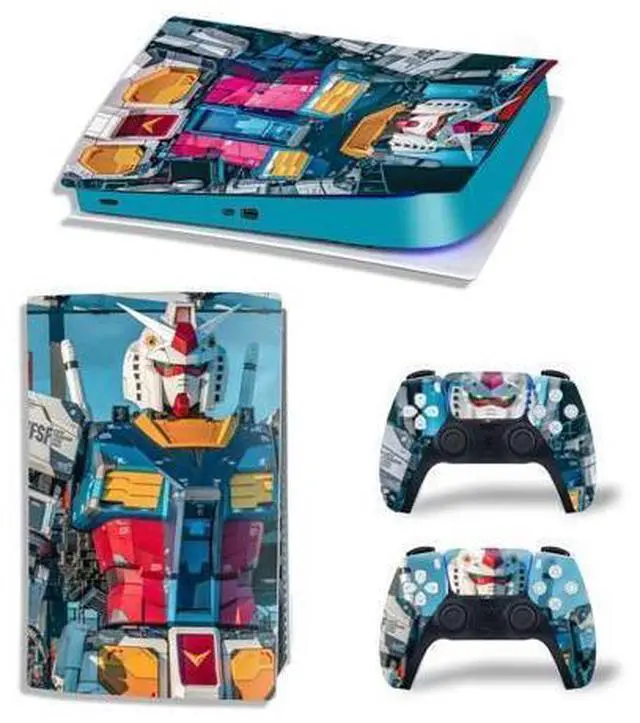 Main image of Vinyl Protective Film PS5 Digital Edition Skin Sticker Decal Para for PS5Console 2 Controllers PS5 Skin Sticker(TN-PS5Digital-3970)