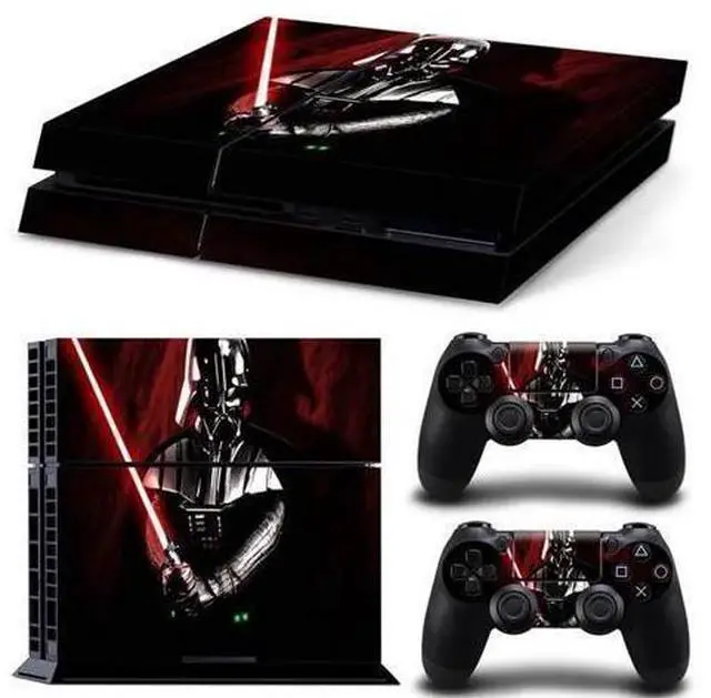 Main image of Deadpool Star Wars Vinyl Game Console Skin Sticker for PS4 Controller GamePad Protective Film(TN-PS4-2659)