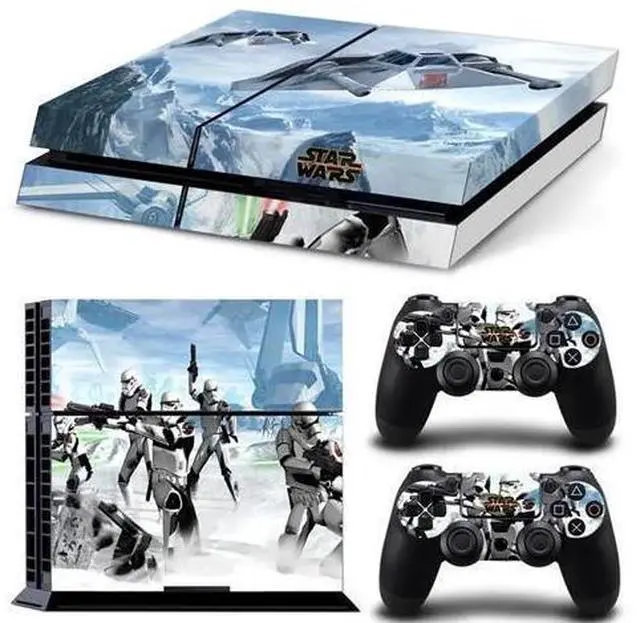 Main image of Star Wars Game Console Vinyl Skin Sticker for PS4 Controller GamePad Decal Printing Protective Film(TN-PS4-1893)
