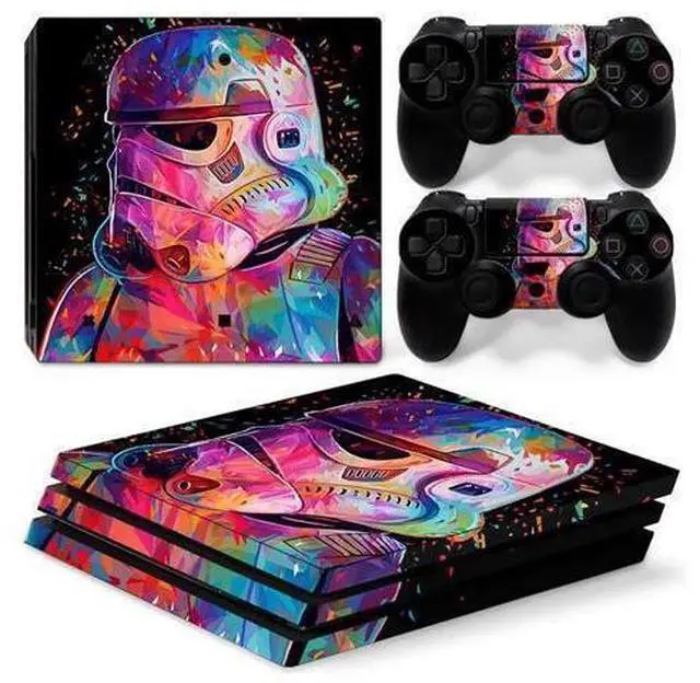 Main image of Star Wars Vinyl Skin Sticker for PS4 Pro Console 2 Controllers Decal Full Film Para Game Accessories(TN-P4Pro-0067)