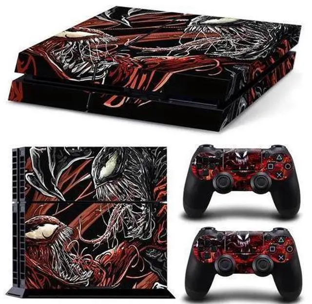 Main image of Venom Game Console Vinyl Skin Sticker for PS4 Controller GamePad Decal Printing Protective Film(TN-PS4-7182)
