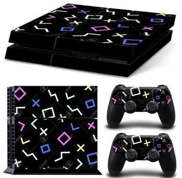 Main image of Printing Cartoon Game Console Vinyl Skin Sticker for PS4 PS 4 Controller GamePad Decal Full Protective Film(TN-PS4-2460)