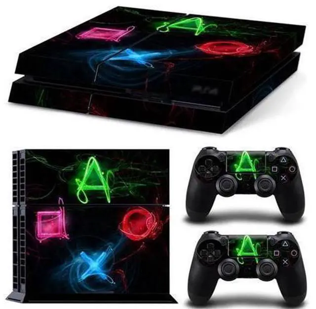 Main image of Printing Cartoon Game Console Vinyl Skin Sticker for PS4 PS 4 Controller GamePad Decal Full Protective Film(TN-PS4-2456)